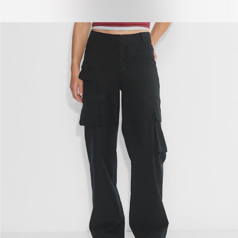 Wilfred Free Midnight Black Trousers